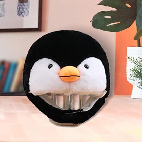 oshhni Adulto Unissex Chapéu De Pelúcia Pinguim Desenho Gorro De Estilo Para Mulheres