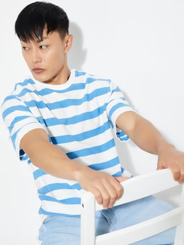 Image of Max URB N Men Striped T-Shirt