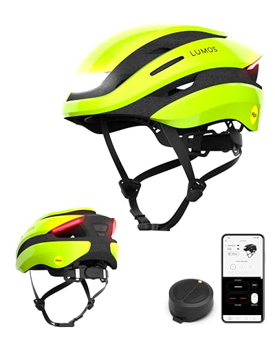 Lumos Ultra Smart Bike Helmet | Customizable Front and Back LED Lights with Turn...