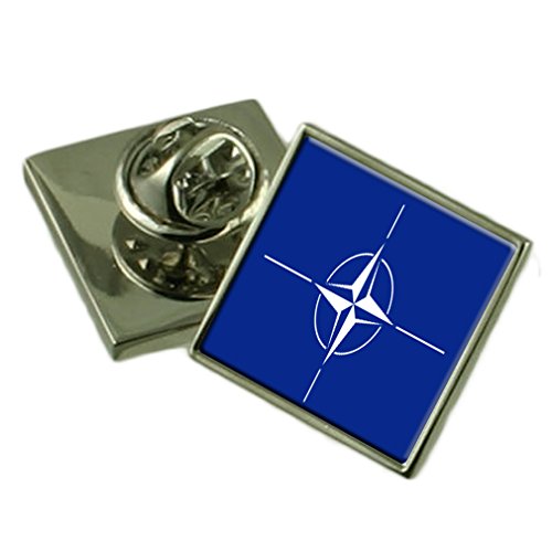 Insignia de la OTAN regalo personalizado original grabado para militares y veteranos de guerra