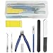 WMYCONGCONG 8 PCS Compatible with Gundam Model Tools Kit Modeler Basic Tools Hobby Building Tools Kit for Buildings Cars Airplanes Model Assemble Building Repairing and Fixing