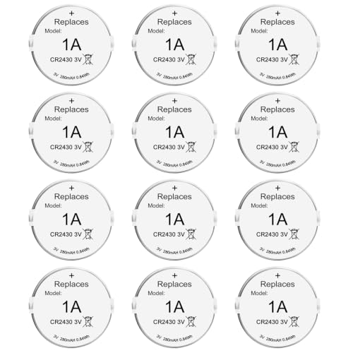 Abeden 3V Replacement Batteries 1A for High Tech Pet MS-4 MS-5 Electronic Dog Collar 12 Pack