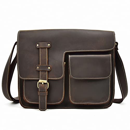 Laptop Bag - Business Briefcase for Men Women, Water-Resistant Messenger Shoulder Bag