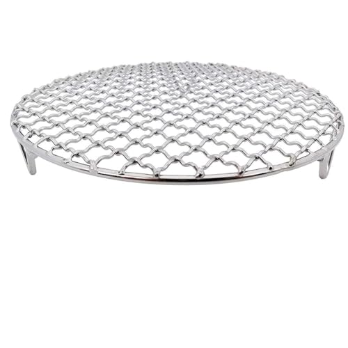 Agatige Canning Rack Steaming Cooling and Baking Barbecue Rack Stainless Steel Round Wire Racks Fit for Air Fryer Pressure Cooker