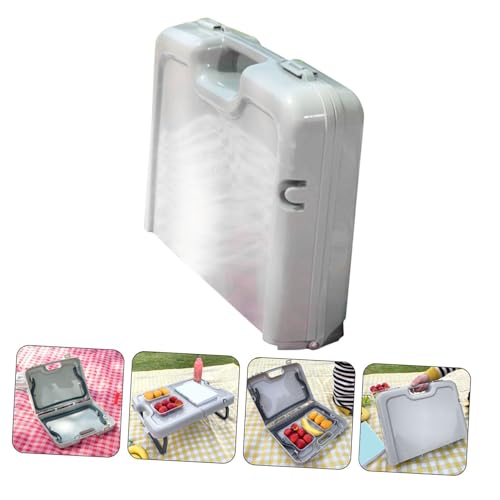 Table de camping pliante plastique finis les encombrements en voiture - 8