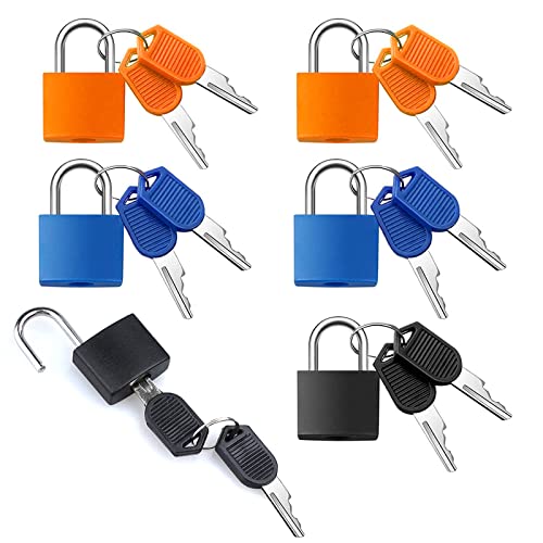 Kofferschloss Klein mit Schlüssel 6 Stück Schloss Koffer Schlösser...