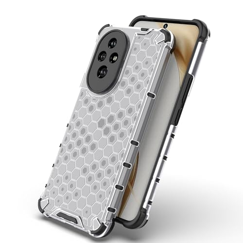 Image of Glasgow Back Case Cover Designed for [ Honor 200 5G ] (Stylish Look | Shock Proof) - Transparent