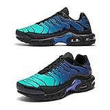 BinGoDug Men's Running Shoes, Men's Fashion Sneakers, Air Basketball Shoes for Men,Walking Shoes Women, Men's Trail Running Shoes Athletics Fitness Sport Tennis Shoes Cross Trainers，Black