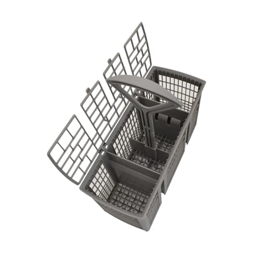 Reemplazo Universal De Cesta De Cubiertos for Lavavajillas, Con Mango Extraíble, Soporte for Utensilios for Lavavajillas, Compatible Con Y, Compatible Con Siem,