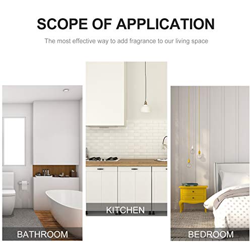 ARTIBETTER 2 Unidades de Difusor de Palheta Varas de Rattan Rosa Flor Em Botão de Reposição Recarga