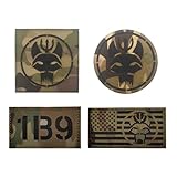 Parche táctico Seal Team Series, parches militares tácticos con gancho y bucle para reforzar la moral del ejército, insignia adhesiva de tela. (As shown,4)