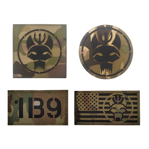 Seal Team Series Tactical Patch, armémoral, militära taktiska kardborrbandslappar med kardborrband, tygmärke (As show,4)