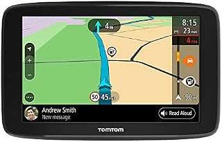 TomTom Car Sat Nav GO Basic, 6 Inch, with Traffic Congestion and Speed Cam Alert Trial Thanks to TomTom Traffic, EU Maps, Updates via WiFi, Integrated Reversible Mount