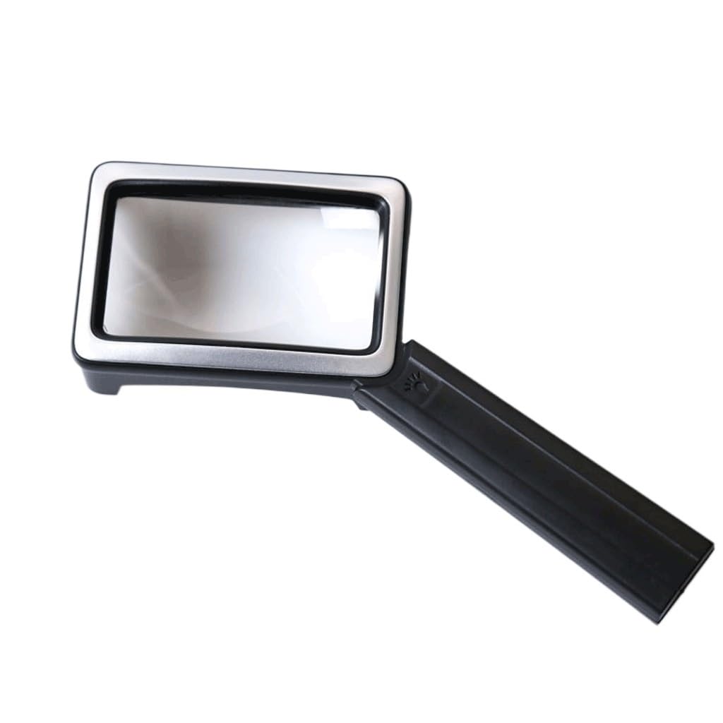 Loupe rectangulaire à lentille