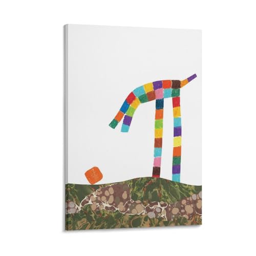 Peinture Leo Lionni sur toile premium d'art avec des finitions de décoration murale moderne
