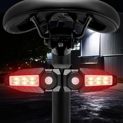Feu arrière pour vélo avec télécommande LED split sécurité navette et montagne - 3