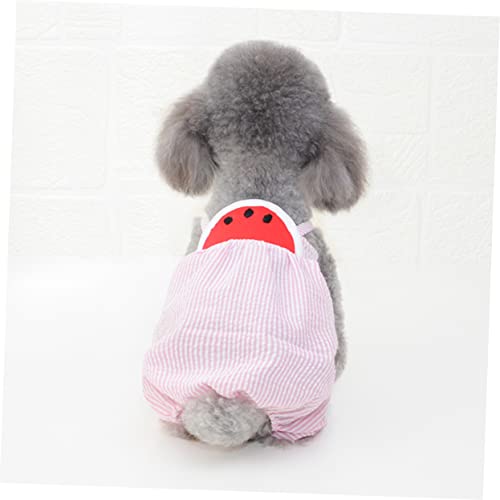 Disfraz perro pantalón sandía tamaño XXL miniatura 2