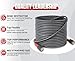 YAMATIC Super Flexible Pressure Washer Hose 100FT for Power Washer Replacement, Kink Resistant Extension With Leak-Free M22 Female & 3/8