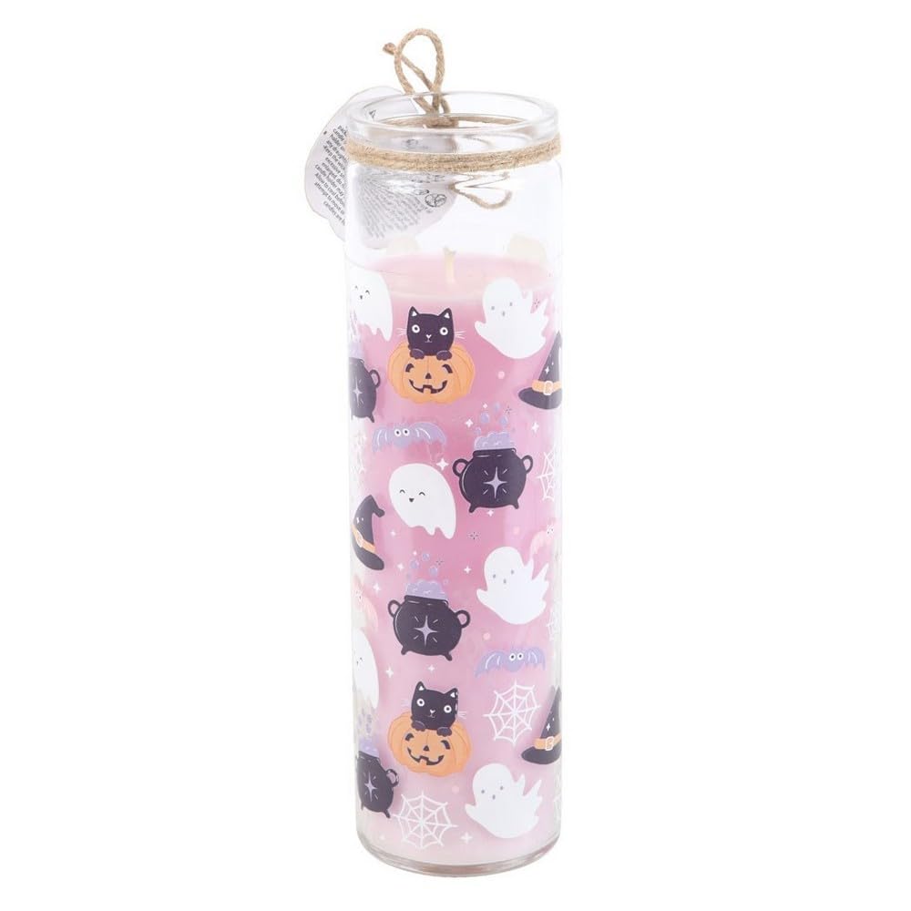 Candy Apple Scented Halloween Candle – Adorable Black Cat Design – Long-Lasting Fragrance – Versatile Decor for Spooky Season – Infuse Your Home with Cozy Glow and Whimsical Charm