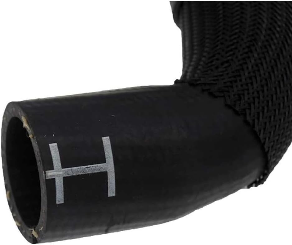 KarParts360 For Ford Transit Connect 2010 2011 2012 2013 Engine Heater Hose | Rubber And Metal Material | Black And Gray Color | Clamp End 1/End 2 Type | Branched Hose Type | Replacement For 9T1Z8260C