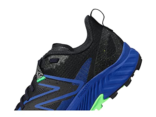 New Balance New Balance Men's FuelCell Summit Unknown V3 Trail Running Shoe, Infinity Blue/Black/Vibrant Spring, 10 Medium US