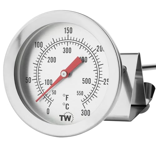 Zuckerthermometer zum Herstellen von Marmelade und Süßigkeiten, Fudge mit 145-mm-Sonde – ideales...