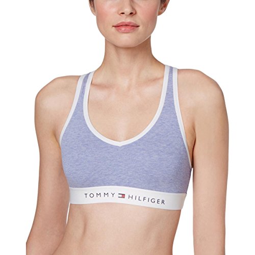 Tommy Hilfiger Women's Cotton Sporty Lounge Bralette Bra