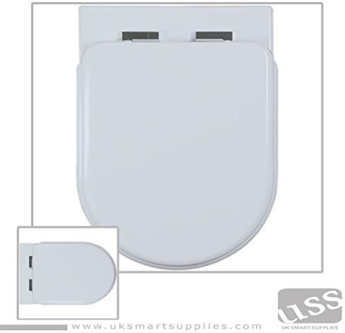 Tavistock Micra Soft Close Thermoset Toilet Seat White & Includes Fittings
