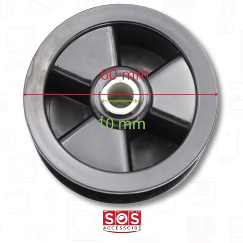 tendeur Electrolux 1250125034 pour sèche linge Aeg Vedette Brandt - vue 3