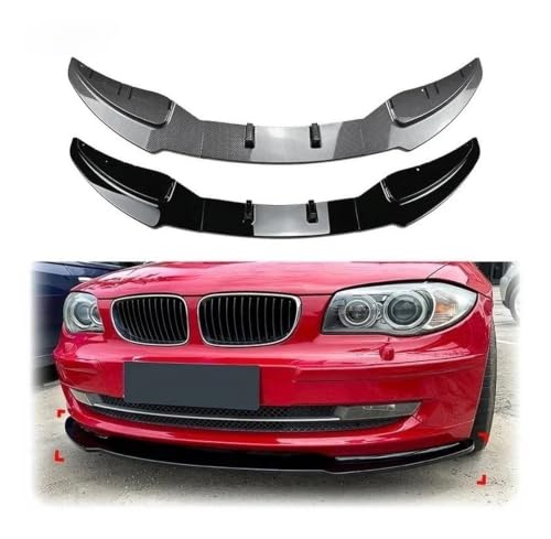 Lame de pare-choc avant Série 1 E82 E87 E81 E88 protection spoiler LCI 2005-2011