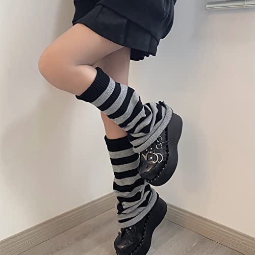 Sexybody Women's Leg Warmers Fashion Knit Warmers Long Socks Cute Y2K Kawaii Japanese Lolita Harajuku Accessories for Girls3