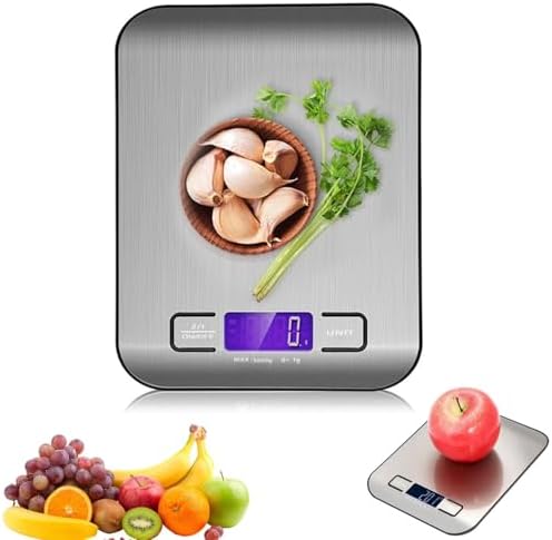 AMERTEER Digital Food Scale, High Precision Kitchen Scale ...