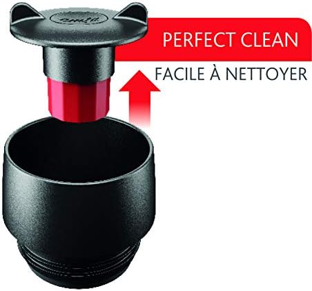 Emsa Wave-Design Grande Kubek Termiczny, Stal Nierdzewna/Silikon/Tworzywo Sztuczne, Jasnoniebieski, 500 ml