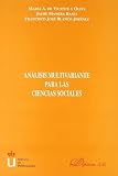 analisis multivariante hair pdf descargar  Análisis Multivariante Para Las Ciencias Sociales