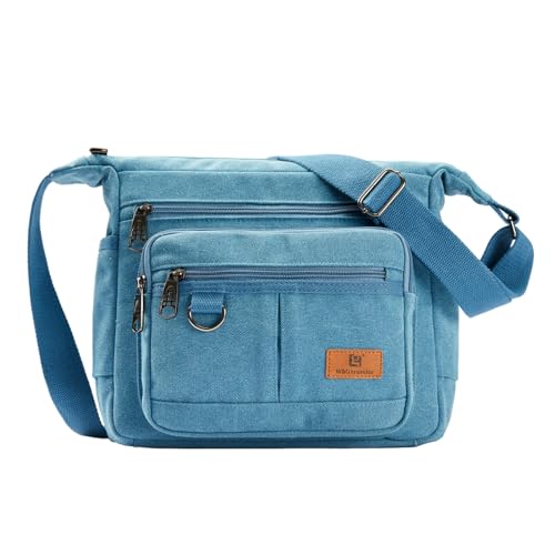 W&G Traveler Canvas Messenger Bag