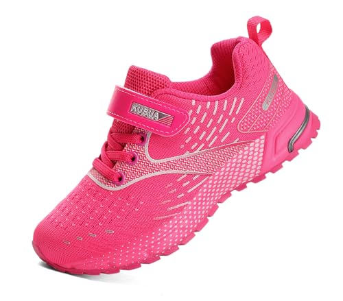 Image of KUBUA Kids Sneakers Lightweight Boys Girls Tennis Shoes | Breathable, Comfortable, Non Slip, Easy to Put On, Running, Walking, Gym, School, Daily Play, Toddler