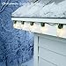 Abeja 25 Pack C9 Incandescent Replacement Bulb C9 Christmas Light Bulb for Holiday Party Christmas Decorative String Light E17 Intermediate Base 7w Clear Bulb
