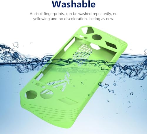 RAYA Silicone Protection Case Cover for ASUS ROG Ally Gaming Console | Shockproof & Dustproof case for ROG Ally Console (Green) - Image 7