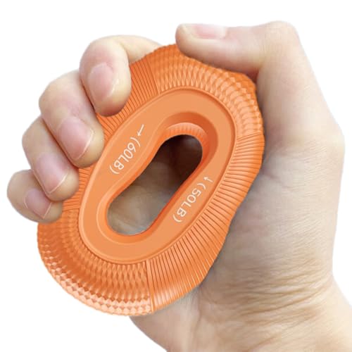 Anillos de fuerza de agarre, anillo de entrenamiento de fuerza de agarre | Anillos de silicona Grip Trainer | Ejercitador de dedos, ejercicio de brazo para escalada, entrenamiento de rehabilitación