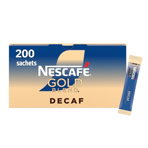 NESCAFÉ Gold Blend Decaf Instant Coffee Sachets - 200 x 1.8 g Sticks