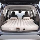 Wigoo 2026 Car SUV Air Mattress for Mid & Full-Size SUV, 3mins Self-Inflate