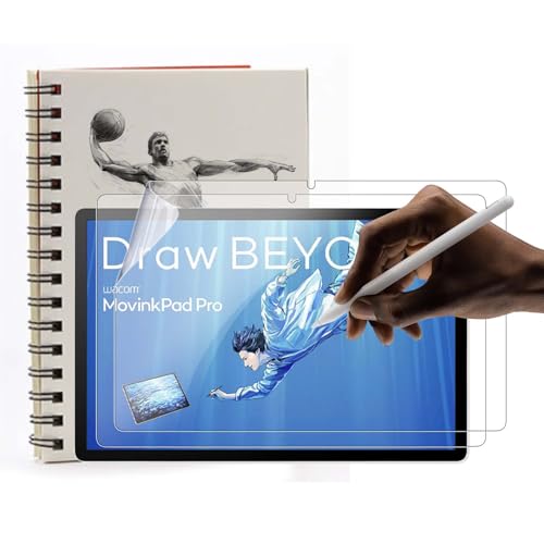 �y2���Z�b�g�z Wacom MovinkPad Pro EVA Edition/Wacom MovinkPad Pro 14 TDTHA140L0Z �p �ی�t�B���� 14�C���` ���̂悤�ȕ`���S�n 2025�N���� YAJOJO ���˒ጸ ����� �w��h�~