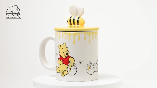 Amazon.com | Silver Buffalo Disney Winnie the Pooh Eating Honey