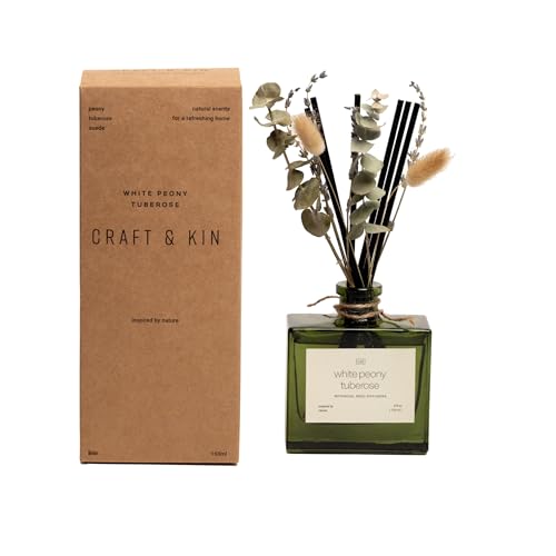 Set Difusor de Varillas con Flores Secas Wild Lavender y White Peony miniatura 3