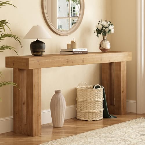 HOKYHOKY Solid Wood Console Table