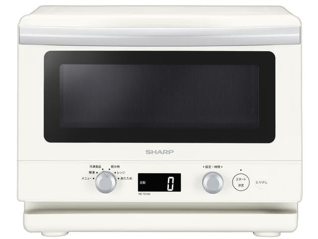Amazon | シャープ RE-TD184-W 単機能レンジ 18L ホワイト | シャープ
