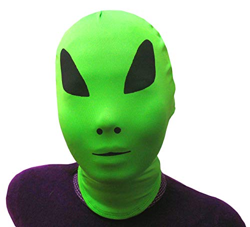 AltSkin 2Face Solid Spandex Mask - Alien