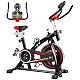 ISE Ergometer Heimtrainer Fahrrad mit LCD Anzeige und verstellbaren Funktionen