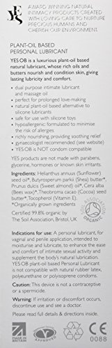 YES 80 ml OB Organic Plant Oil Natural Personal Lubricant