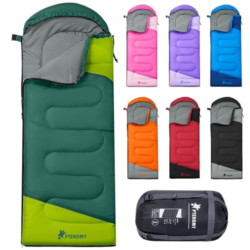 PTEROMY Lightweight Water Resistant Sleeping Bag